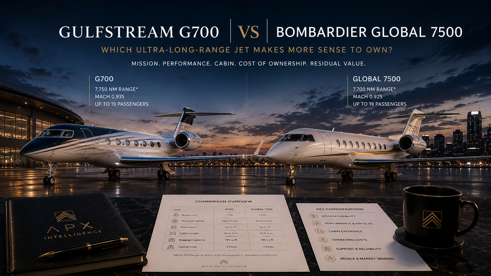 Gulfstream G700 vs Global 7500 | Owner Comparison